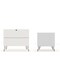 Manhattan Comfort Rockefeller Dresser and Nightstand Set, White 104GMC1 - alternate 10